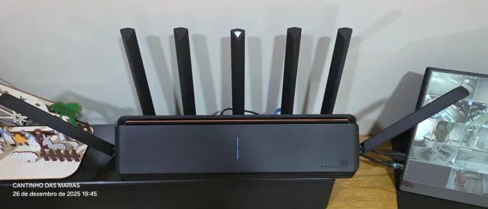 Roteador xiaomi AX 3600 7 antenas