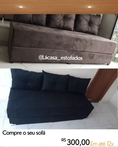 Sofá Cama D28-3cm - Novo lacrado.