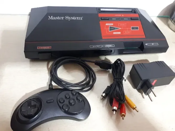 Master sistem + controle e cabos