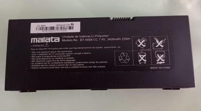 Bateria com defeito (Leia)