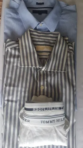 TOMMY HILFIGER + MICHAEL KORS - Camisas Originais + 2 Cuecas Tommy Originais