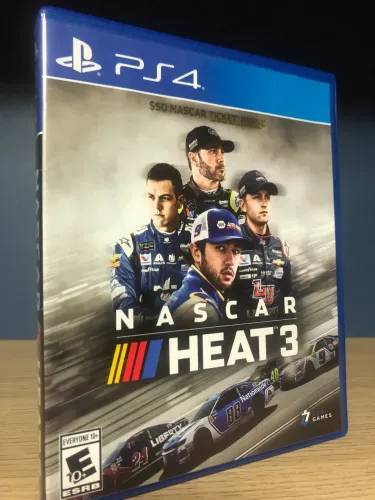 Jogo PS4 Nascar Heat 3 original mídia física 