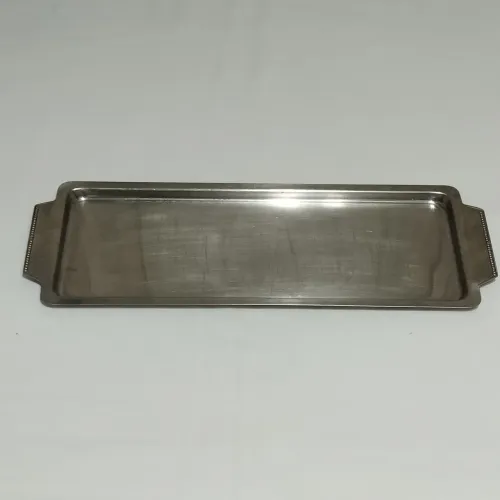 Bandeja Retangular Aço Inox GAZOLA