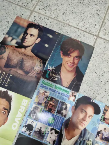 Robbie Williams - Pôster Revista Bravo