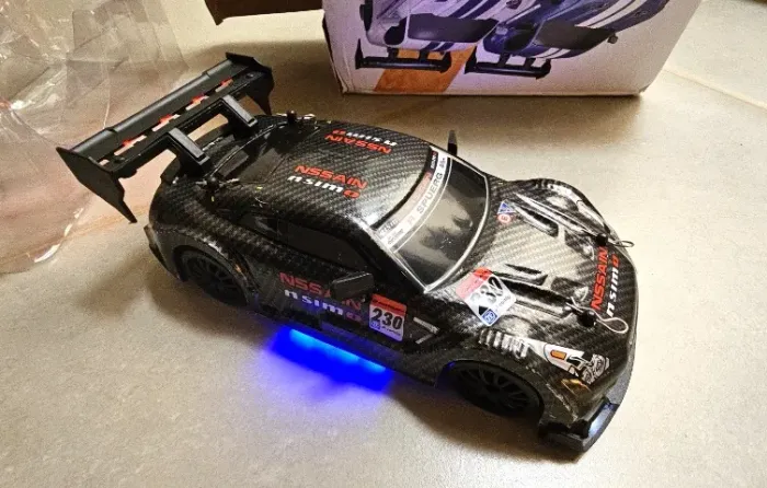 Carrinho de Controle Remoto Drift Recarregável 4x4 e Direção Controle Pulso Com Acessórios