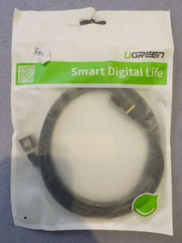 Cabo de rede Ethernet Cat 7 (10Gbps) de 1 metro