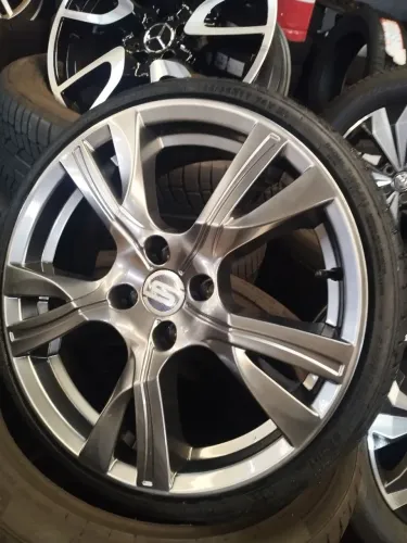 Rodas Aro 17 Socorro Novas + pneus 185/35/17