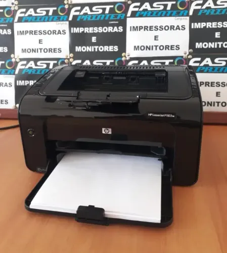 Impressora HP LaserJet P1102w 1102w wireless sem fio wifi