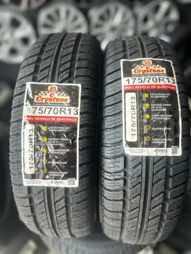 Par de pneus aro 13 CRYSTONE vipal 
