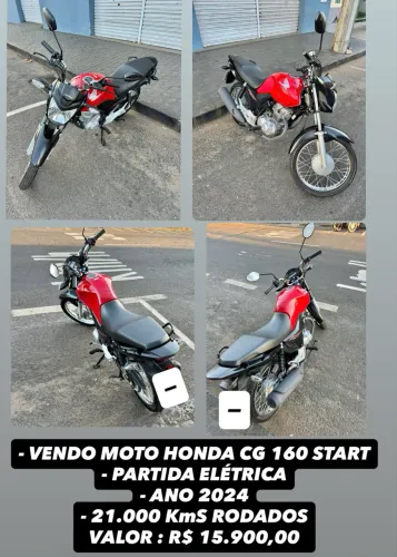 VENDO HONDA CG 160 START