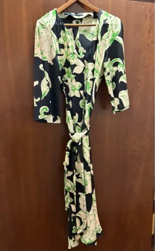 Vestido Floral Longo de seda Novo Zara 