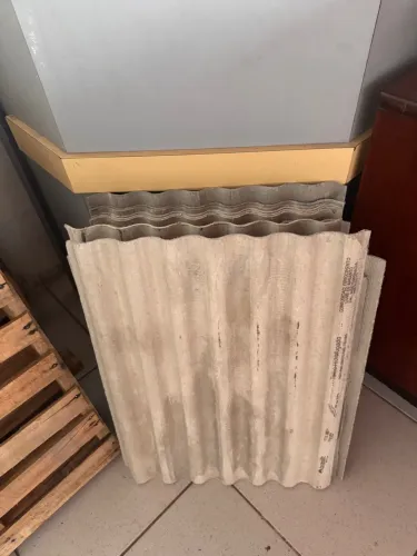 Telhas de fibrocimento pequenas 0.50 x 0.60