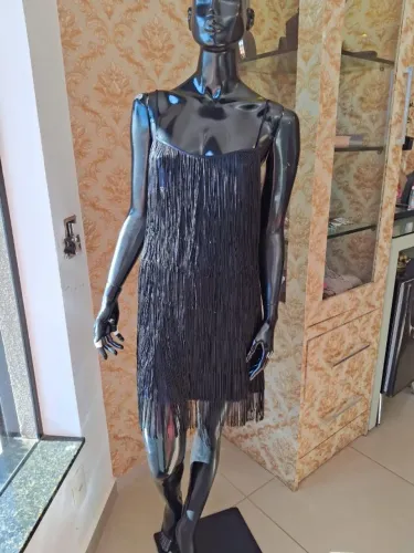 Vestido FRENCH CONNECTION com franjas (seminovo)