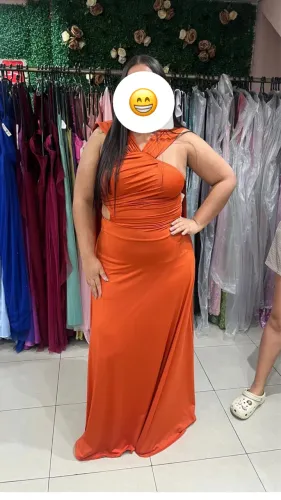 Vestido Terracota 