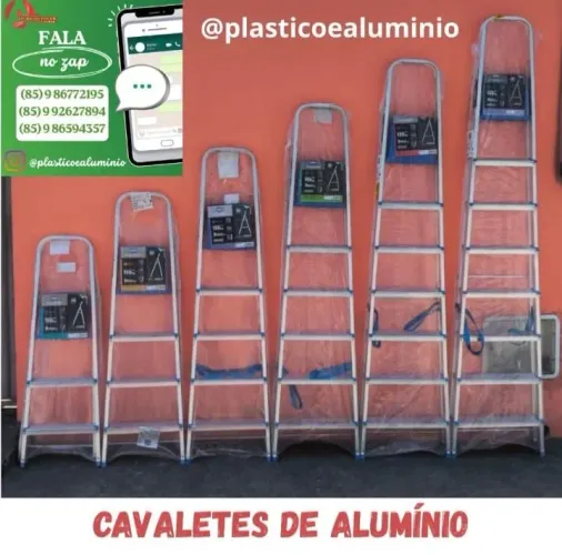 Cavalete de alumínio 120