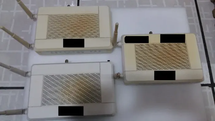 Roteadores Wi-Fi 5G e 2.4G Funcionando