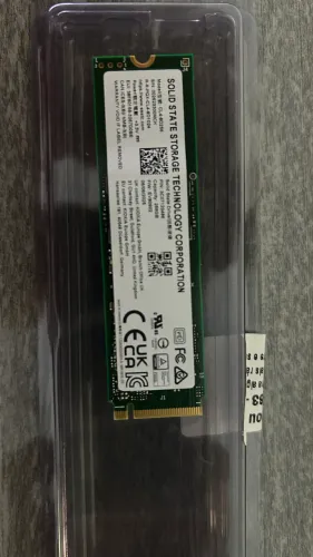 SSD Nvme 256GB (Novo)