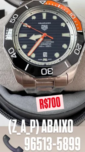 Relógio TAG HEUER SUPER DIVER AQUARACER  - AUTOMÁTICO 
