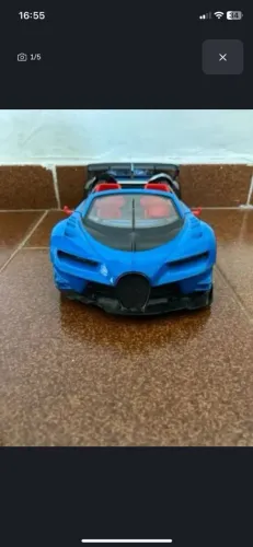Carrinho de Brinquedo Esportivo Azul