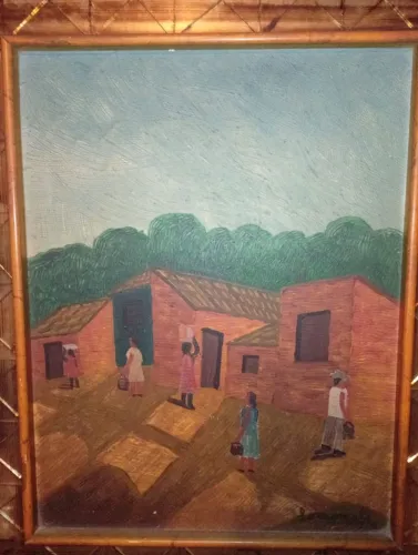 Quadro do artista Amadeu Luciano Lorenzato 