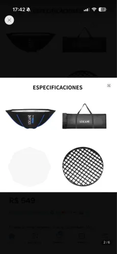 Softbox Sokani