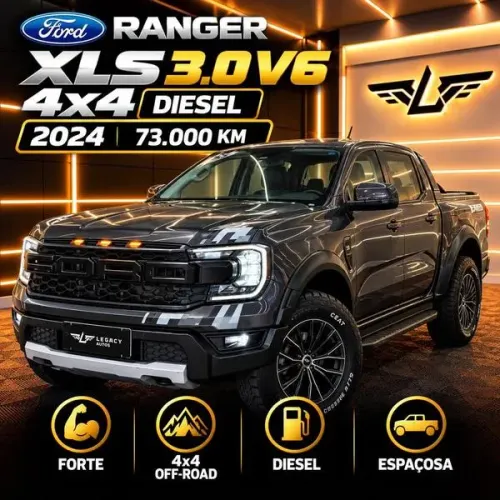 Ford Ranger XLS 3.0 V6 4X4 CD Diesel Aut. 2024