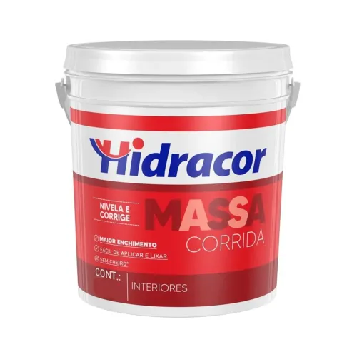 Massa Corrida Hidracor 25kg (balde lacrado)