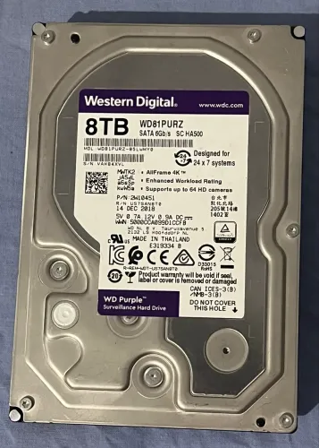 HD 8 TB DVR