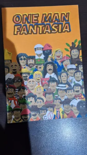 Livro One Man Fantasia - Silvän Kälin (Raro/ Peça de Coleção/ Editora Aplicação)