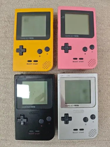 Lote game boy Pocket funcionando