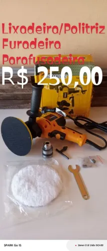 Lixadeira/Politriz e Furadeira/Parafusadeira
