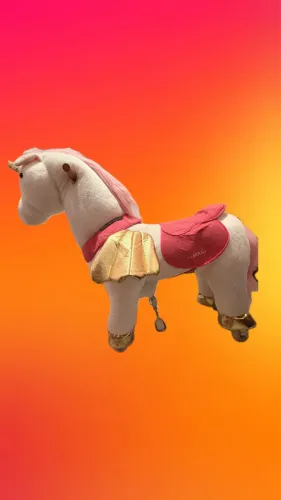 Unicórnio Branco com Rosa UPPI de 15 à 40Kg - Kiddo