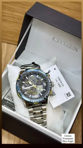 Relógio Citizen Promaster Skyhawk JY8078-52L - Blue Angel - Novo e Sem Uso