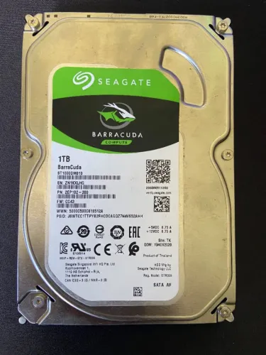 HD 1TB Seagate BarraCuda SATA3
