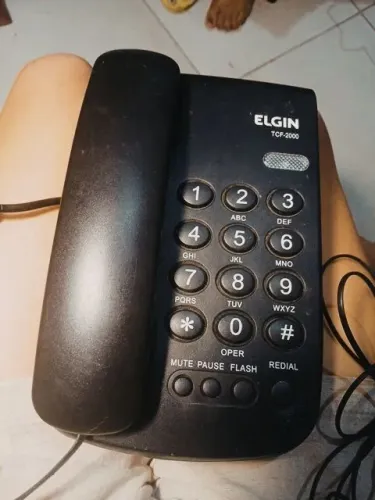 Telefone fixo elgin tcf-2000
