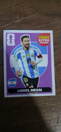 Figurinha Extra Legend Lilás Copa 2026 Lionel Messi