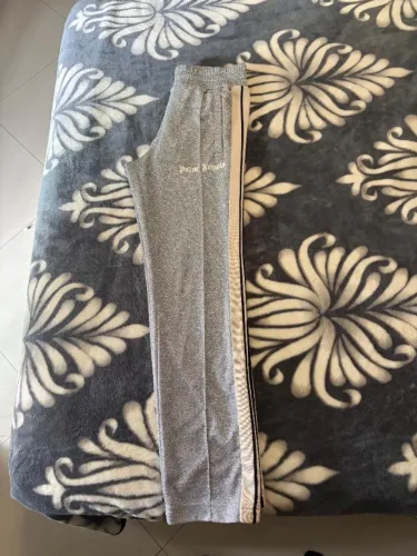 Calça Palm Angels Lurex Track azul