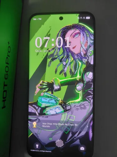 Infinix hot 60 pro + 256gb/16 Ram