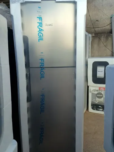 Geladeira cônsul 386 litros inox fros free