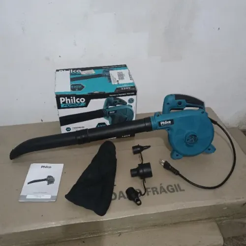 Soprador de folhas e aspirador semi novo