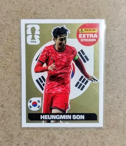 Figurinha Legend Son Ouro Gold Copa do Mundo FIFA 2026 Extra Sticker