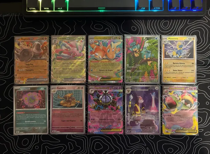 Cartas Pokemon TCG todas NM