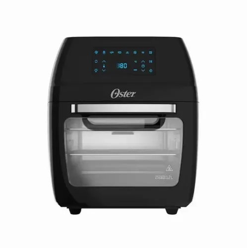 Fritadeira Elétrica Sem Óleo Oster Oven Fryer OFRT780 3 em 1 12L - Preta - 110V