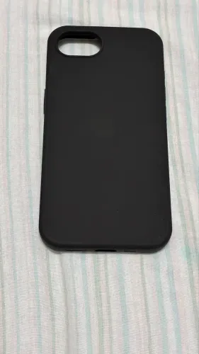 Capa/Case silicone preto p/ iPhone 16e