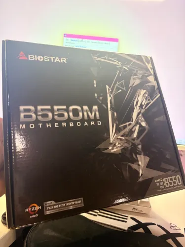 Placa Mãe BioStar B550MX/E PRO