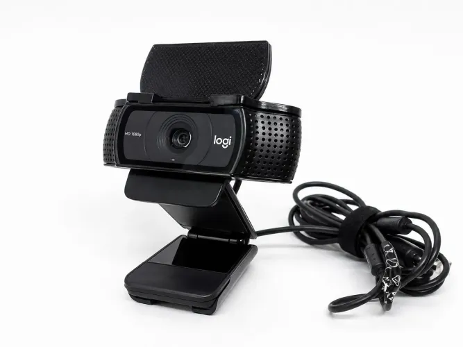 Webcam Logitech C920 Pro Full HD - Ótima Qualidade