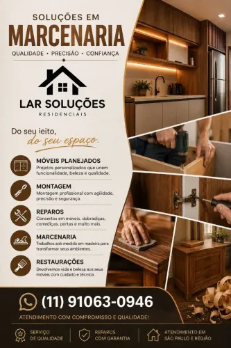 Marcenaria e Móveis Planejados