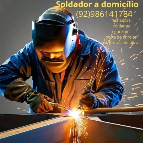 Soldador a domicílio disponível