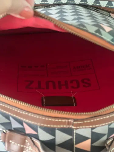Mochila Triangle Couro Preta - Schutz 