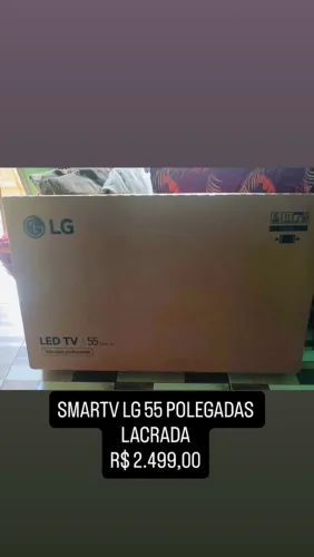 SMART TV LG 55 POLEGADAS LACRADA ACEITO TROCA